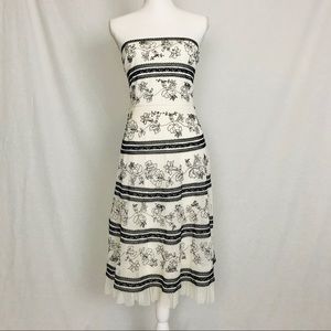 Vintage BCBG MaxAzria Black & White Dress